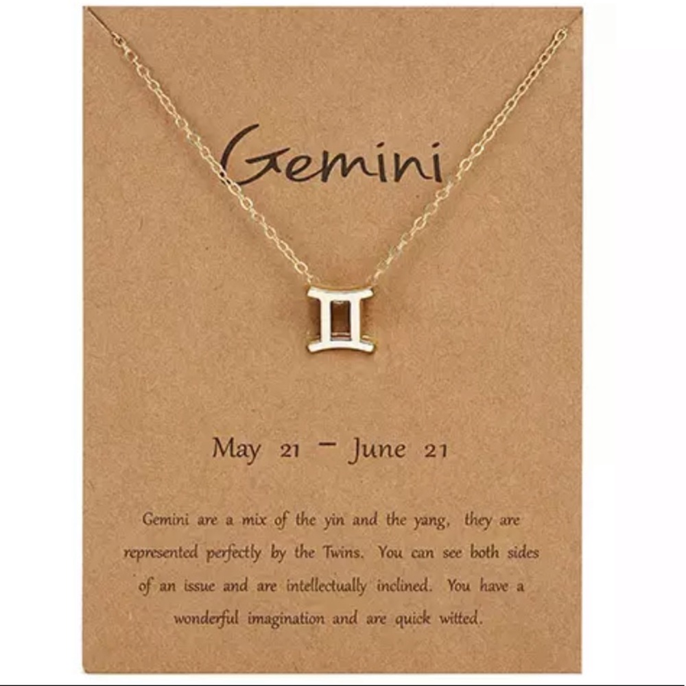 Astrology Necklace ( Gemini )